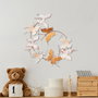 Wallity Butterflies - 3 Escultura de Pared Multicolor